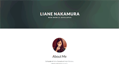 Desktop Screenshot of lianenakamura.com